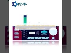 Embossed Keys PET Waterproof Membrane Keypad Metal Domes Led Membrane Switch