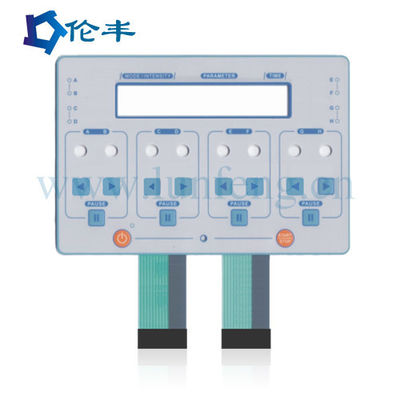 良い価格 PMMA 1，000,000の時の寿命の白いLEDの膜のキーパッド オンライン