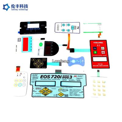 良い価格 PVC素材 1mm と 1.5mm ピッチのブルー LED カラーメムランキーボード オンライン