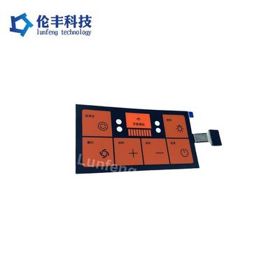良い価格 Customized Size PET Membrane Switch Incorporating Pantone and RAL Color Options Suitable for Portable Electronic Devices オンライン