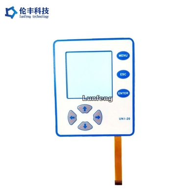 Good price 適用範囲が広い回路およびコネクターの金属のドームの膜スイッチ ペット ポリエステル オンライン