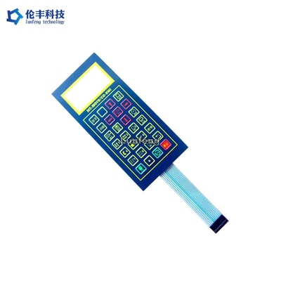 Good price 注文ペット透明なLCD防水膜スイッチ浮彫りにされたキーパッド オンライン
