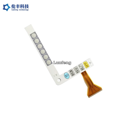 Good price FPC回路LEDの膜スイッチ無光沢の表面の防水RAL色 オンライン