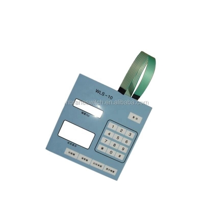 PET/PC/PVC素材で作られた消費者電子機器用フラットメムランキーボード