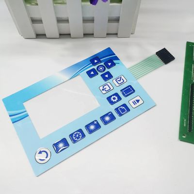 良い価格 機械制御膜 キーボード キータイプ 膜 産業自動化パネルのための耐久性のあるカスタマイズされたソリューション オンライン