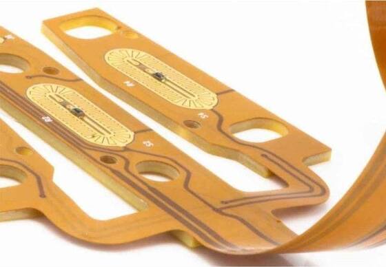 良い価格 0.05mm Minimum Trace Width FPC Flexible Circuit Board with Yellow PI Film Solder Mask and Gold Plating for Compact Electronics オンライン
