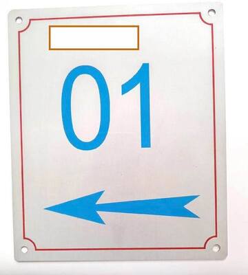 良い価格 Customizable Aluminum Nameplate with 3M Adhesive for Weather Resistant Equipment Labeling and Industrial Asset Tracking オンライン