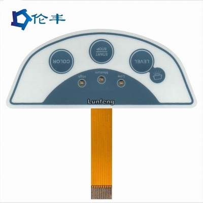 良い価格 FPC Membrane Tactile Metal Dome Switch 3M 467 Adhesive LEDs Custom Tactile Keyboard オンライン