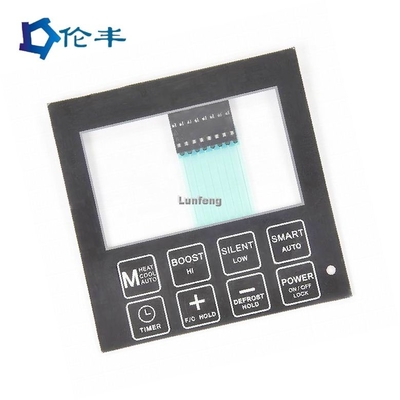 良い価格 PET Glossy Capacitive Membrane Keypad Touch LCD Window 3M468 オンライン
