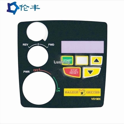 良い価格 PETのPCポリ塩化ビニールGraphic Panel Overlay LCD 3M467 Custom Industrial Control Panels オンライン