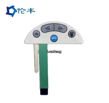 RAL Color Metal Dome Membrane Switch 3M468 Tactile Membrane Keypad